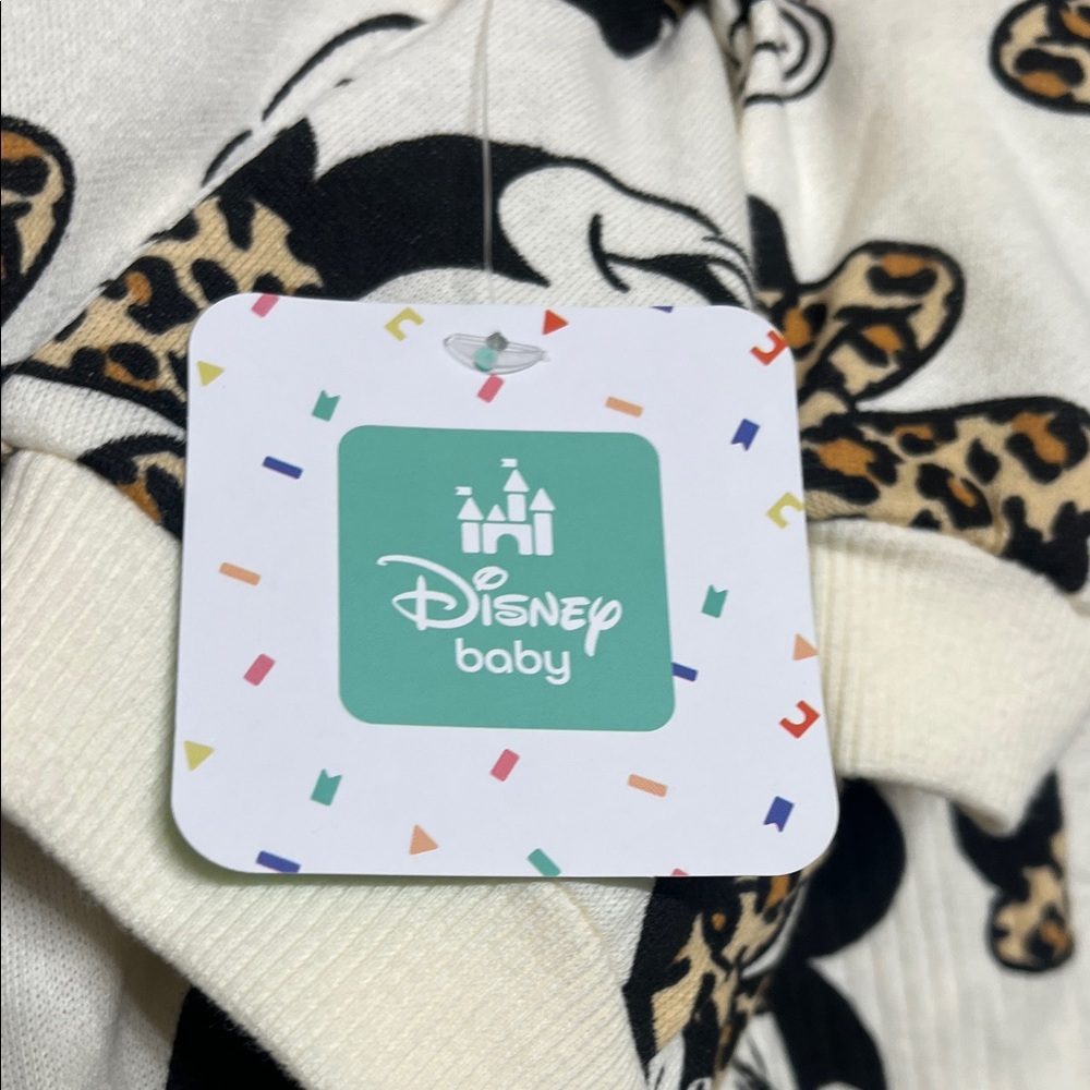 Disney Black and Cream Minnie Mouse 0/3 Months Baby Girls set - Picture 3 of 7